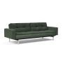 Innovation Living Dublexo Chrome Sofa Bed With Arms - stof 281