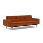 Innovation Living Dublexo Styletto Sofa Bed Light Wood With Arms - stof 595