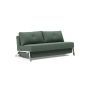 Innovation Living Cubed 160 Chrome Sofa Bed - stof 518