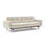Innovation Living Dublexo Styletto Sofa Bed Light Wood With Arms - stof 357