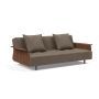 Innovation Living Long Horn D.E.L. Sofa Bed With Arms - stof 411