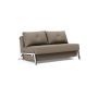 Innovation Living Cubed 140 Chrome Sofa Bed - stof 850