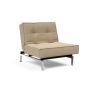 Innovation Living Splitback Chrome Chair - stof 587