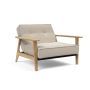 Innovation Living Splitback Frej Chair Oak - stof 612