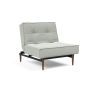 Innovation Living Splitback Styletto Chair Dark Wood - stof 888