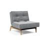 Innovation Living Splitback Eik Chair Oak - stof 565