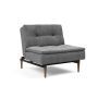 Innovation Living Dublexo Styletto Chair Dark Wood - stof 563