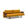 Innovation Living Recast Sofa Bed Dark Styletto With Arms - stof 507
