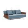 Innovation Living Long Horn D.E.L. Sofa Bed With Arms - stof 525