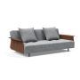 Innovation Living Long Horn D.E.L. Sofa Bed With Arms - stof 565