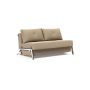 Innovation Living Cubed 140 Chrome Sofa Bed - stof 587