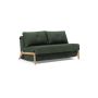 Innovation Living Cubed 140 Wood Sofa Bed - stof 281