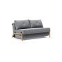 Innovation Living Cubed 140 Wood Sofa Bed - stof 565