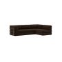 Innovation Living CozyPad Sofa BedL-Shape with arms - stof 358