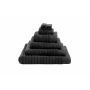 Heckett & Lane Washandje Bath Prestige Night Black 16 x 21 cm