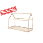 CABANE BED 90X200CM NATUUR *