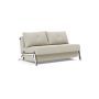 Innovation Living Cubed 140 Chrome Sofa Bed - stof 527