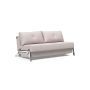 Innovation Living Cubed 160 Chrome Sofa Bed - stof 300
