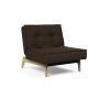 Innovation Living Splitback Eik Chair Oak - stof 358