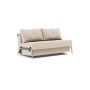 Innovation Living Cubed 140 Alu Sofa Bed - stof 410