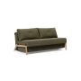 Innovation Living Cubed 160 Wood Sofa Bed - stof 316