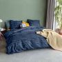Snurk Amsterdam Dekbedovertrek Twirre Midnight Blue FLANEL