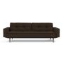 Innovation Living Dublexo Styletto Sofa Bed Dark Wood With Arms 358