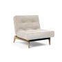 Innovation Living Splitback Eik Chair Oak - stof 280