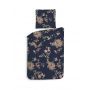 Heckett & Lane Dekbedovertrek Daisy Navy Blue