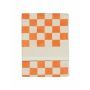 Marc O'Polo Handdoek Checker Meloen
