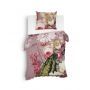 Heckett & Lane Dekbedovertrek Fonda Floral Pink