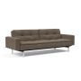 Innovation Living Dublexo Chrome Sofa Bed With Arms - stof 411