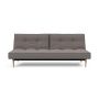 Innovation Living Splitback Styletto Sofa Bed Light Wood 521