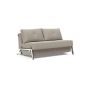 Innovation Living Cubed 140 Chrome Sofa Bed - stof 579