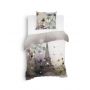 Heckett & Lane Dekbedovertrek Aimy White Grey