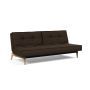 Innovation Living Splitback Eik Sofa Bed Oak - stof 358