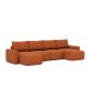 Innovation Living Norum Sofa Bed U-shape With Chunky Arms - stof 595