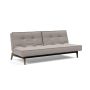 Innovation Living Splitback Eik Sofa Bed Smoked Oak - stof 321