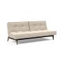 Innovation Living Splitback Eik Sofa Bed Smoked Oak - stof 586