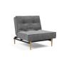 Innovation Living Splitback Styletto Chair Light Wood - stof 563