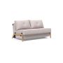 Innovation Living Cubed 140 Wood Sofa Bed - stof 300