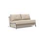 Innovation Living Cubed 140 Chrome Sofa Bed - stof 586