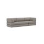 Innovation Living CozyPad Sofa Bed Grand with arms - stof 521