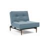 Innovation Living Splitback Styletto Chair Dark Wood - stof 525