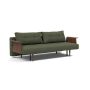 Innovation Living Recast Sofa Bed Dark Styletto With Arms - stof 353