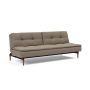 Innovation Living Dublexo Styletto Sofa Bed Dark Wood - stof 850