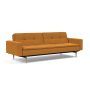 Innovation Living Dublexo Styletto Sofa Bed Light Wood With Arms - stof 893