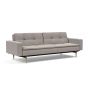 Innovation Living Dublexo Styletto Sofa Bed Light Wood With Arms - stof 321
