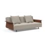 Innovation Living Long Horn D.E.L. Sofa Bed With Arms - stof 579