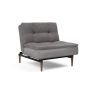 Innovation Living Dublexo Styletto Chair Dark Wood - stof 282